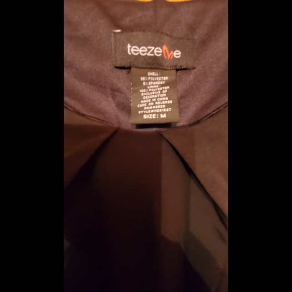 TeezeMe Size M Black Lace Cocktail Dress - Picture 3 of 5